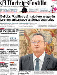 Portada El Norte de Castilla 2025-11-03