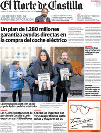 Portada El Norte de Castilla 2025-12-04