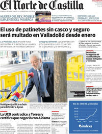 Portada El Norte de Castilla 2025-11-05