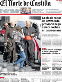 Portada El Norte de Castilla 2025-05-06