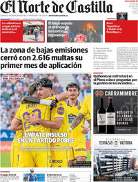 Portada El Norte de Castilla 2025-09-07