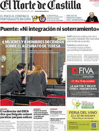 Portada El Norte de Castilla 2025-10-07
