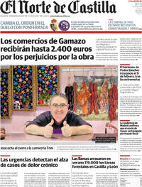 Portada El Norte de Castilla 2025-11-08