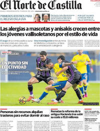 Portada El Norte de Castilla 2025-11-10