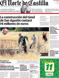 Portada El Norte de Castilla 2025-08-11