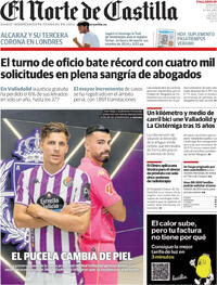Portada El Norte de Castilla 2025-07-12