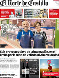 Portada El Norte de Castilla 2025-10-12