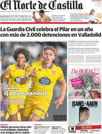 Portada El Norte de Castilla 2025-10-13