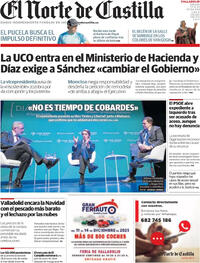 Portada El Norte de Castilla 2025-12-13