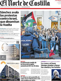 Portada El Norte de Castilla 2025-09-15