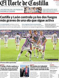 Portada El Norte de Castilla 2025-08-16
