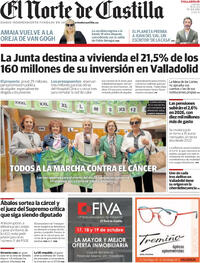 Portada El Norte de Castilla 2025-10-16
