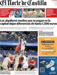 Portada El Norte de Castilla 2025-11-16