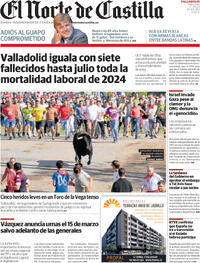 Portada El Norte de Castilla 2025-09-17