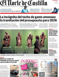 Portada El Norte de Castilla 2025-10-17