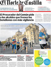 Portada El Norte de Castilla 2025-11-17