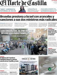 Portada El Norte de Castilla 2025-09-18