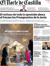 Portada El Norte de Castilla 2025-11-18