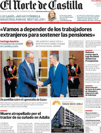 Portada El Norte de Castilla 2025-09-19