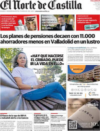 Portada El Norte de Castilla 2025-10-19
