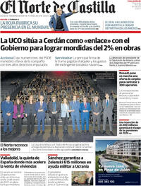 Portada El Norte de Castilla 2025-11-19