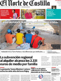 Portada El Norte de Castilla 2025-07-20