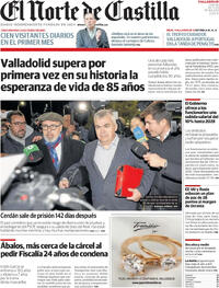 Portada El Norte de Castilla 2025-11-20