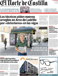 Portada periódico El Norte de Castilla