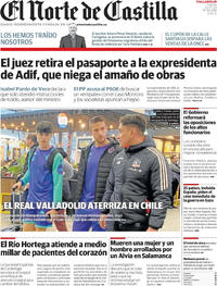 Portada El Norte de Castilla 2025-07-22