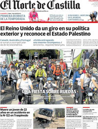 Portada El Norte de Castilla 2025-09-22