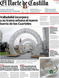 Portada El Norte de Castilla 2025-10-23