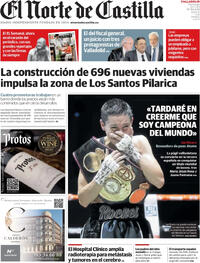 Portada periódico El Norte de Castilla