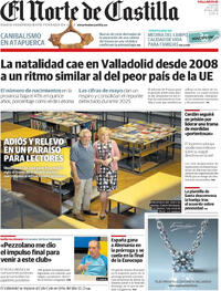 Portada El Norte de Castilla 2025-07-24