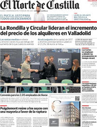 Portada El Norte de Castilla 2025-10-24