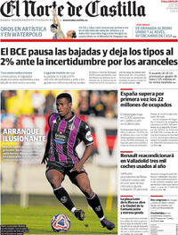 Portada El Norte de Castilla 2025-07-25
