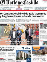 Portada El Norte de Castilla 2025-06-27