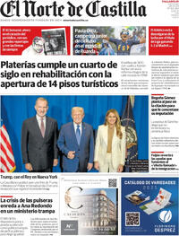 Portada El Norte de Castilla 2025-09-28