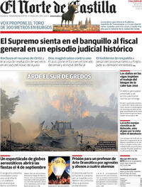 Portada El Norte de Castilla 2025-07-30