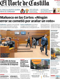 Portada El Norte de Castilla 2025-08-30