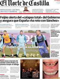 Portada El Norte de Castilla 2025-12-30
