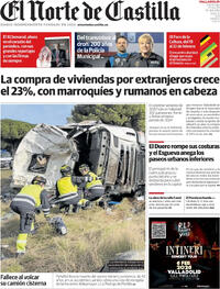 Portada El Norte de Castilla 2026-02-01