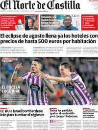 Portada El Norte de Castilla 2026-03-01