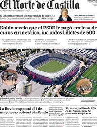 Portada El Norte de Castilla 2026-05-01