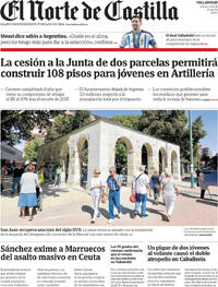 Portada El Norte de Castilla 2026-09-01