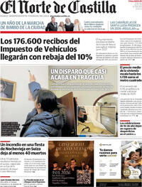 Portada El Norte de Castilla 2026-01-02