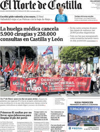Portada El Norte de Castilla 2026-05-02