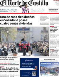 Portada El Norte de Castilla 2026-04-03