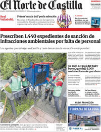 Portada El Norte de Castilla 2026-05-03