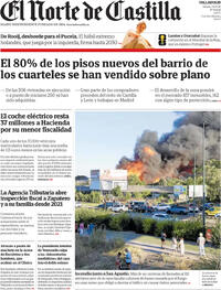 Portada El Norte de Castilla 2026-07-04