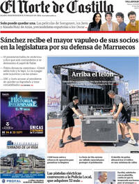 Portada El Norte de Castilla 2026-09-04